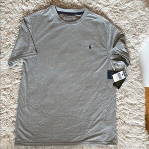 Polo by Ralph Lauren Performance Grey HTR Boy’s Shirt XL 18-20